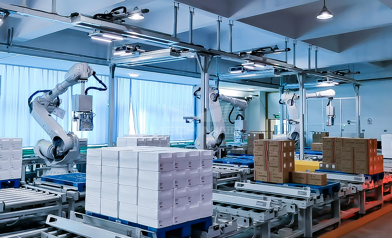 3D視覺引導紙箱拆碼垛 | 某大型工廠